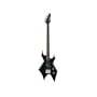 B.C. Rich Bronze Warlock Electric Bass Guitar, Black