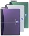OXFORD - 1x Cahier spirale, A5, ligné, 50 feuilles 90 g/m2, couv Polypro - différents coloris