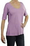 Splendid Vintage Whisper Short Sleeve Crew in Violet
