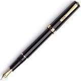 Omas Arte Italiana Black GT Milord Piston Fountain Pen