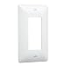Taymac 5000W Paintable Masque Wall Plate Cover, White, 1-Gang