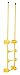 Vestil DKL-7 Yellow Dock Ladder Walk-Through, Style 7, 300 lb. Capacity