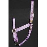 Hamilton Halter Company Halter Adj. Chin W/Snap Lavender Large - 1Das Lglv