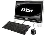MSI Wind Top AE2020-T4523W7H MT Touchscreen 50,8 cm (20 Zoll) Desktop-PC (Intel Pentium Dual Core T4500 2,30 GHz, 2GB RAM, 320GB HDD, NVIDIA GeForce 9300, DVD, Win 7 HP)