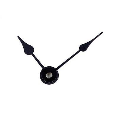 Metall-Uhrzeiger, schwarz, Standard, 30-45mm