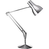 Silver Anglepoise 75 Desk Lamp - Including an 11W Energy Saving Bulb