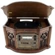 Emerson NR305TT Heritage Home Audio System with CD and Cassette Players