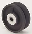 Industrial Grade 1NWF9 Caster Wheel, V Groove, 4 In, 800 Lb