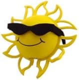 California Sunshine Open Ray Sun Antenna Ball Topper