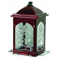 Scarlet Rose Bird Feeder Red