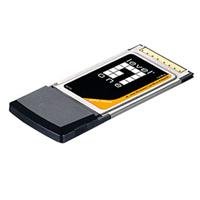 Digital Data LevelOne WPC-0600 N_One Wireless CardBus Adapter Funk-LAN Adapter PCMCIA 2.4 GHz 300 Mbps