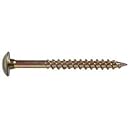 The Hillman Group 47877 5/16-Inch x 4 Star Drive Construction Lag Screw with Truss Head 1000 Hour Bronze Ceramic Coat, 100-Pack
