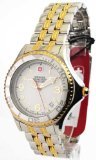 Mens Wenger Swiss Military Steel Avalanche Two Tone Date Watch 79085