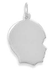 Boy Silhouette Charm