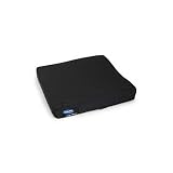 Foam Wheelchair Cushion 14 x 16 x 3 Black
