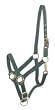 Nylon Horse Halter Hunter Green