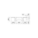 LIXIL メンテナンス部品 住器用部品 バスルーム 浴槽エプロン 1318(R) プレーングレー[RMFS804]