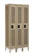 Storelogic 2HFL3 Unassembled Locker, Ventilated, W 36, D 18
