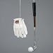 GOLF GLOVE & CLUB ORNAMENTS - 2.5-6.25