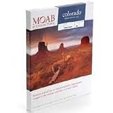 Moab Colorado Fiber Gloss Archival Inkjet Paper - 245gsm - 10 mil - 11x17 - 25 Sheets