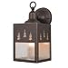 Yellowstone - 1 Light Small Rustic Outdoor Lighting Wall Lamp Fixture Tree - Bronze - B2544