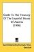 Guide To The Treasury Of The Imperial House Of Austria (1906)