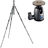 Gitzo Series 1 Traveler 6x Carbon Fiber 4 Section Tripod Kit,with Gitzo Magnesium Center Ball Head for Series 1 Tripods