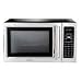 Sanyo EM-Z2001S Microwave Oven, Stainless Steel and Black