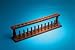 25mm Polished Wood Test Tube Rack, 12 Tube w/ Dry Rack 1 Row