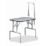 Midwest Metals Grooming Table 36L X 24W X 30H With 36 In. Arm