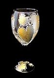 Bride s Heirloom Design - Hand Painted - Wine Glass - 8 oz..