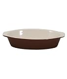 Review Danesco  / Oasis Brown Large Oval Baking Dish By Danesco