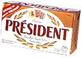 (4 Pack) BUTTER PRESIDENT BAR UNSALTED
