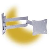 VideoSecu LCD Monitor Flat Screen TV Swing Arm VESA Wall Mount ML10 1EC