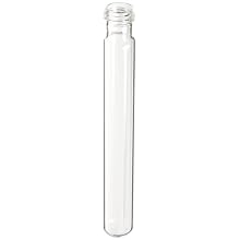 Chemglass CLS-4208-10 Glass 4.5mL Hungate Anaerobic Culture Tube, with Screw Thread 16mm Diameter x 125mm Height (Pack of 100)