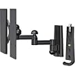 LevelMount EL37DJ - Articulating Wall Mount for 10" to 32" LCD and Plasma TVs - Black