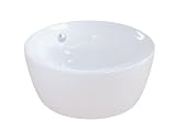 Elements of Design EV4019 Designer Fauceture Dynasty Vitreous China Bathroom Vessel, White