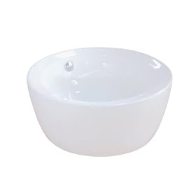 Elements of Design EV4019 Designer Fauceture Dynasty Vitreous China Bathroom Vessel, White
