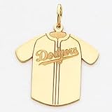 14K Los Angeles Dodgers Sm Jersey Pendant
