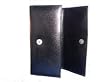 DIFRwear 0060 CL-W0060 RFID Blocking Ladies Checkbook Wallet - Black