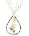 Tracy Matthews Pine Tear Drop Necklace