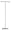 www.standleuchten.com - Standleuchte silber 184cm mit Fu�schalter 4 Lechtmittel