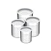 Tramontina 61227/145 Vorratsdose 14 cm, 2,2 l Chef Plus