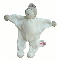 Sckoon Organic Cotton Soft Toy Tan: Baby Flat Doll (stuffing is organic cotton, too!)