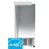 OrienUSA 44 lb Built-In Outdoor Ice Maker