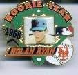 Nolan Ryan limited Licensed Rookie Photo Pin Serial Numbered