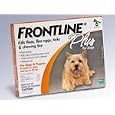 6 PACK Frontline Plus Orange: For Dogs up to 22 lbs.
