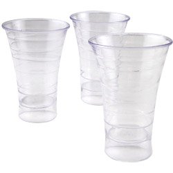 Disposable Plastic Spiral Shot Cups - 1.75 oz: Pack of 50 Cups