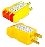 Electrical Receptacle Wall Plug AC Outlet Ground Tester
