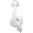 Peerless PC932A-W Adjustable Tilt Ceiling Mount for 15" to 37" Displays with 9.8" to 13.8" Extension (White)